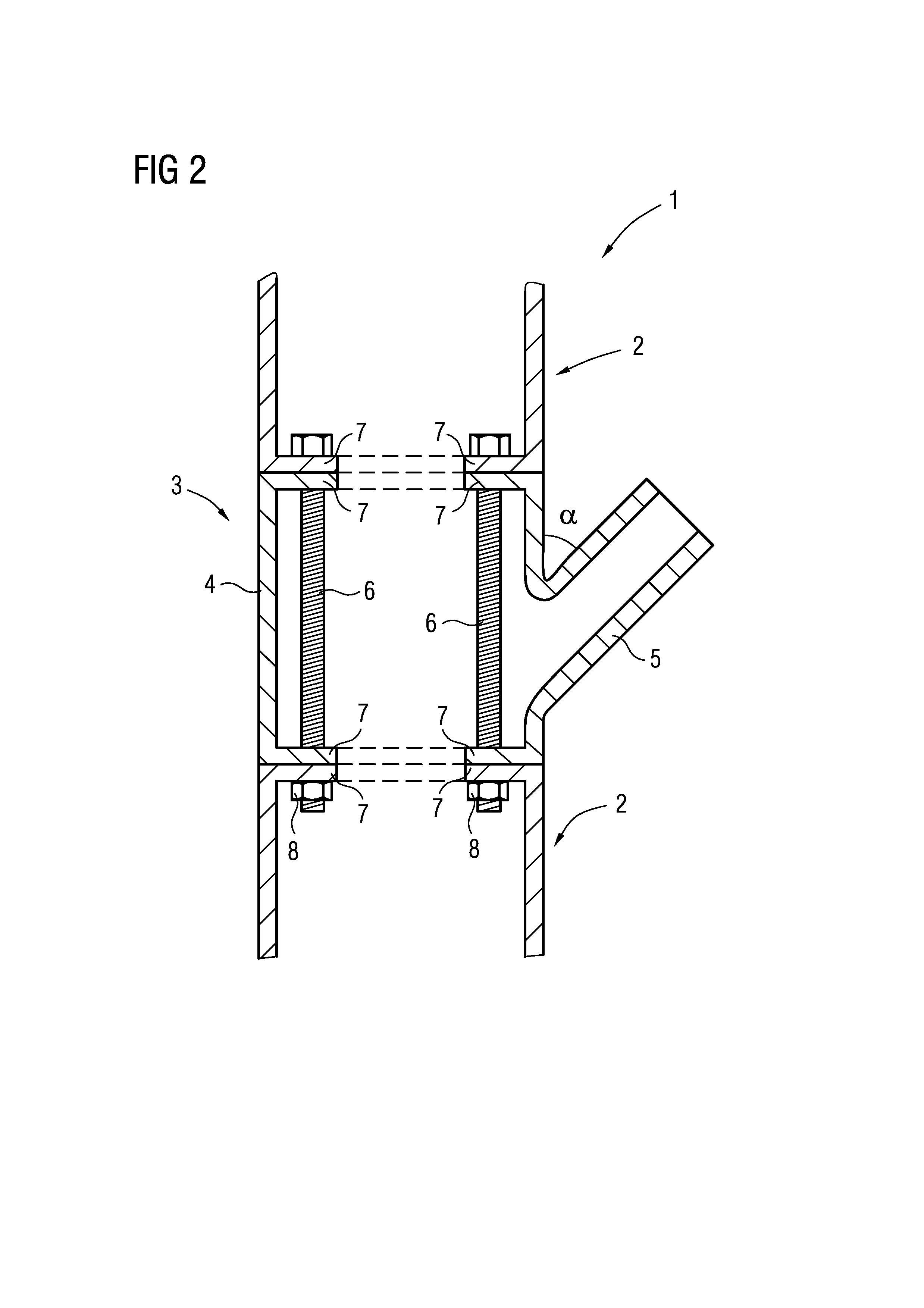 Jacket structure for offshore constructions