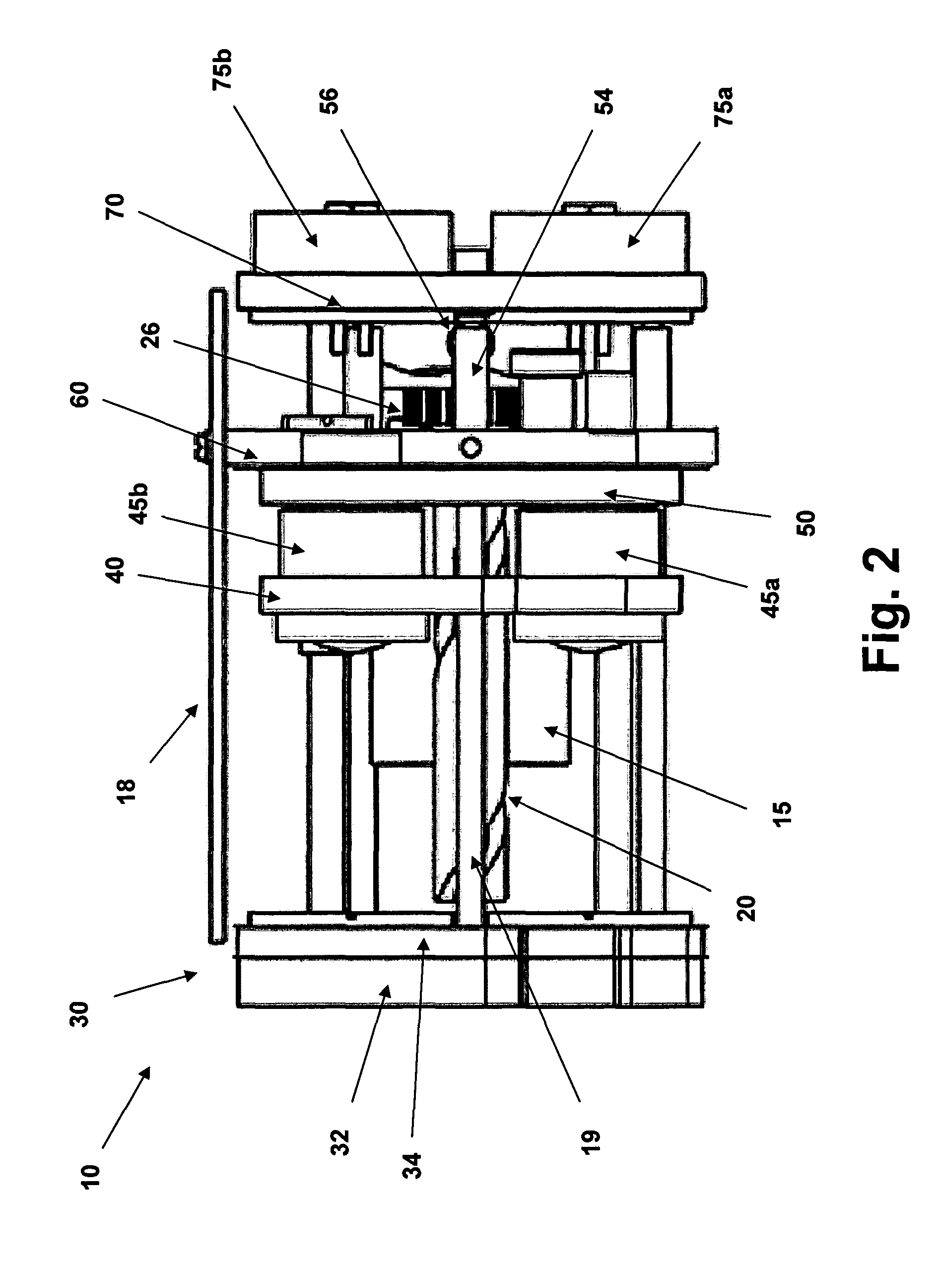 Zoom system for an optical stereo device