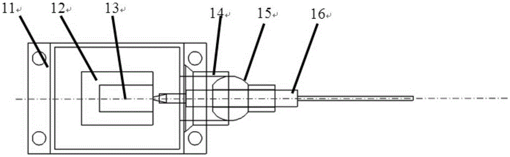 Miniature fiber-coupled optoelectronic device and its assembly method