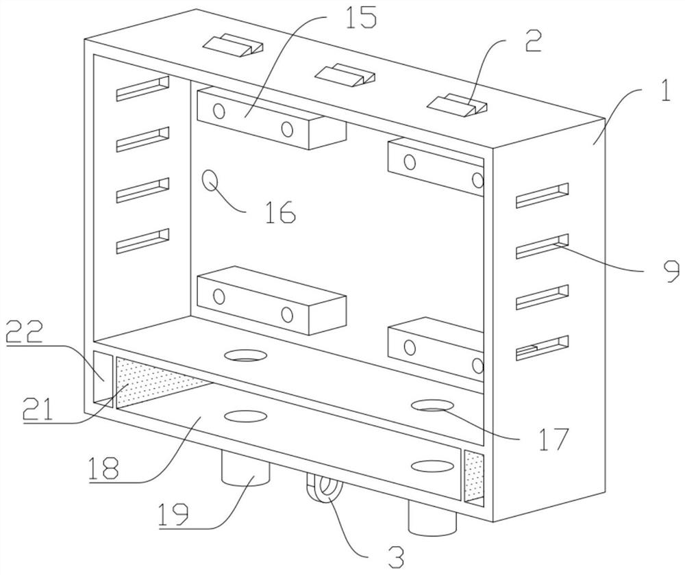 Waterproof electric meter box