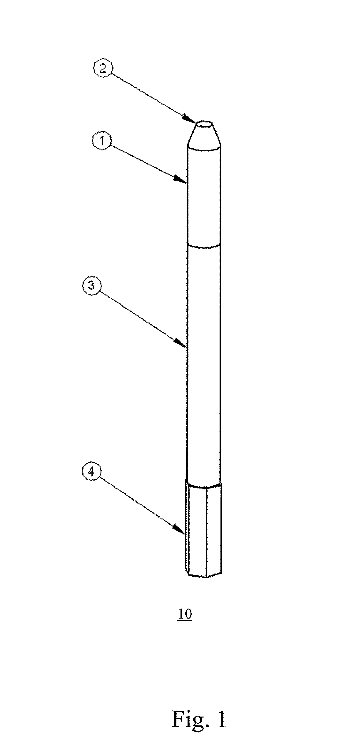 Mine defeat system and pyrotechnic dart for same