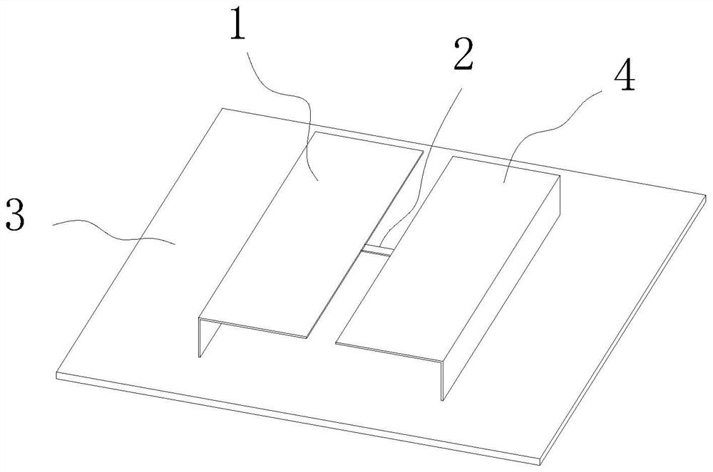 Low-profile magnetic dipole antenna capable of being used for base station antenna