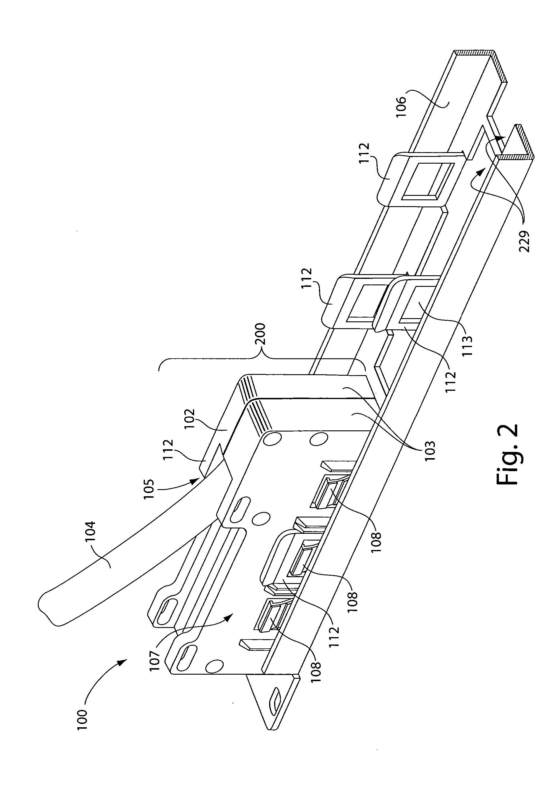 Multi-port cabling system and method