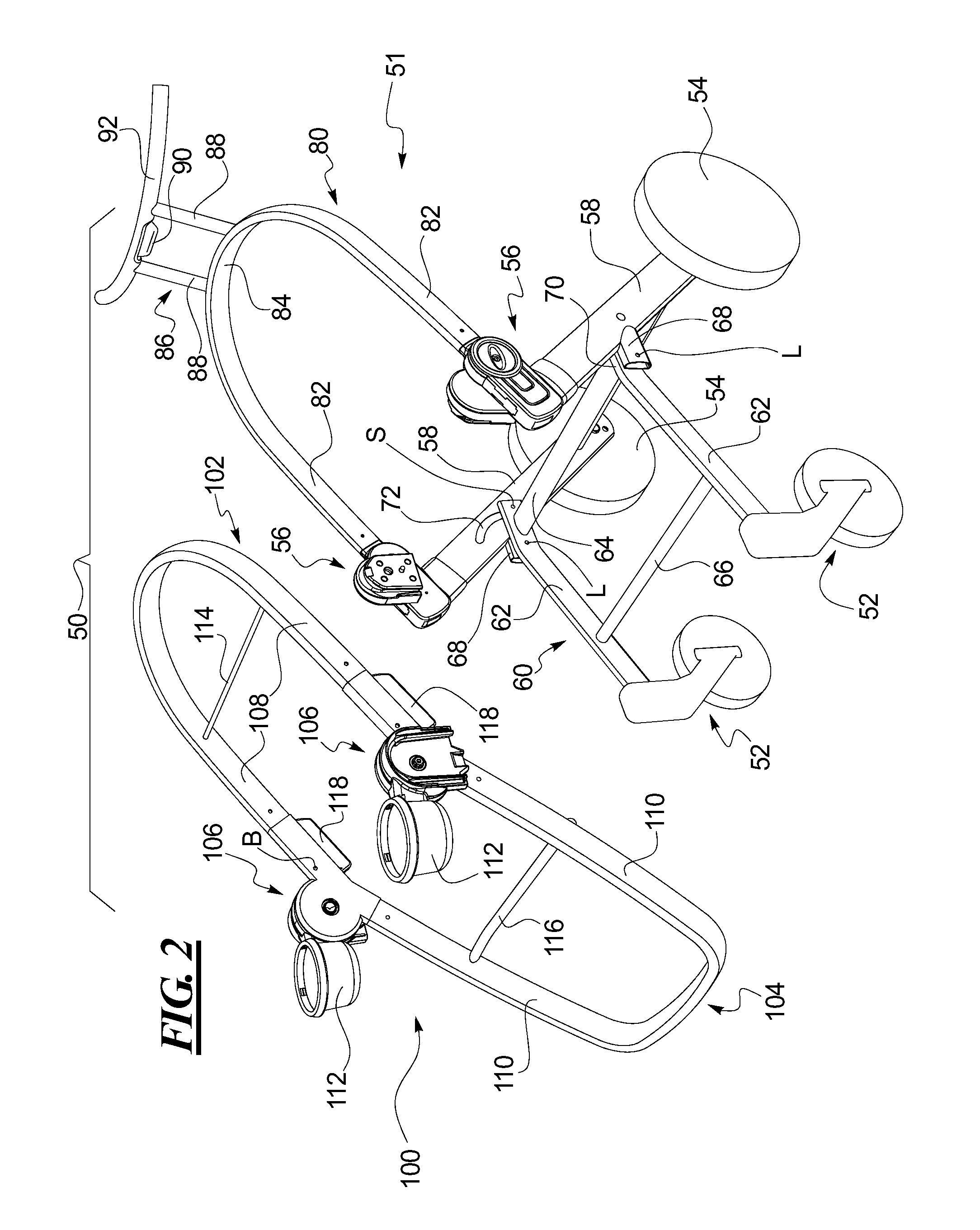 Foldable Stroller and Fold Interlock Mechanism