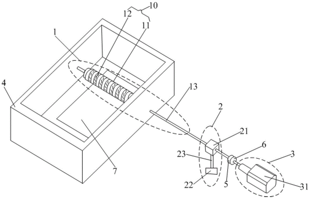 Spray device and cleaning equipment