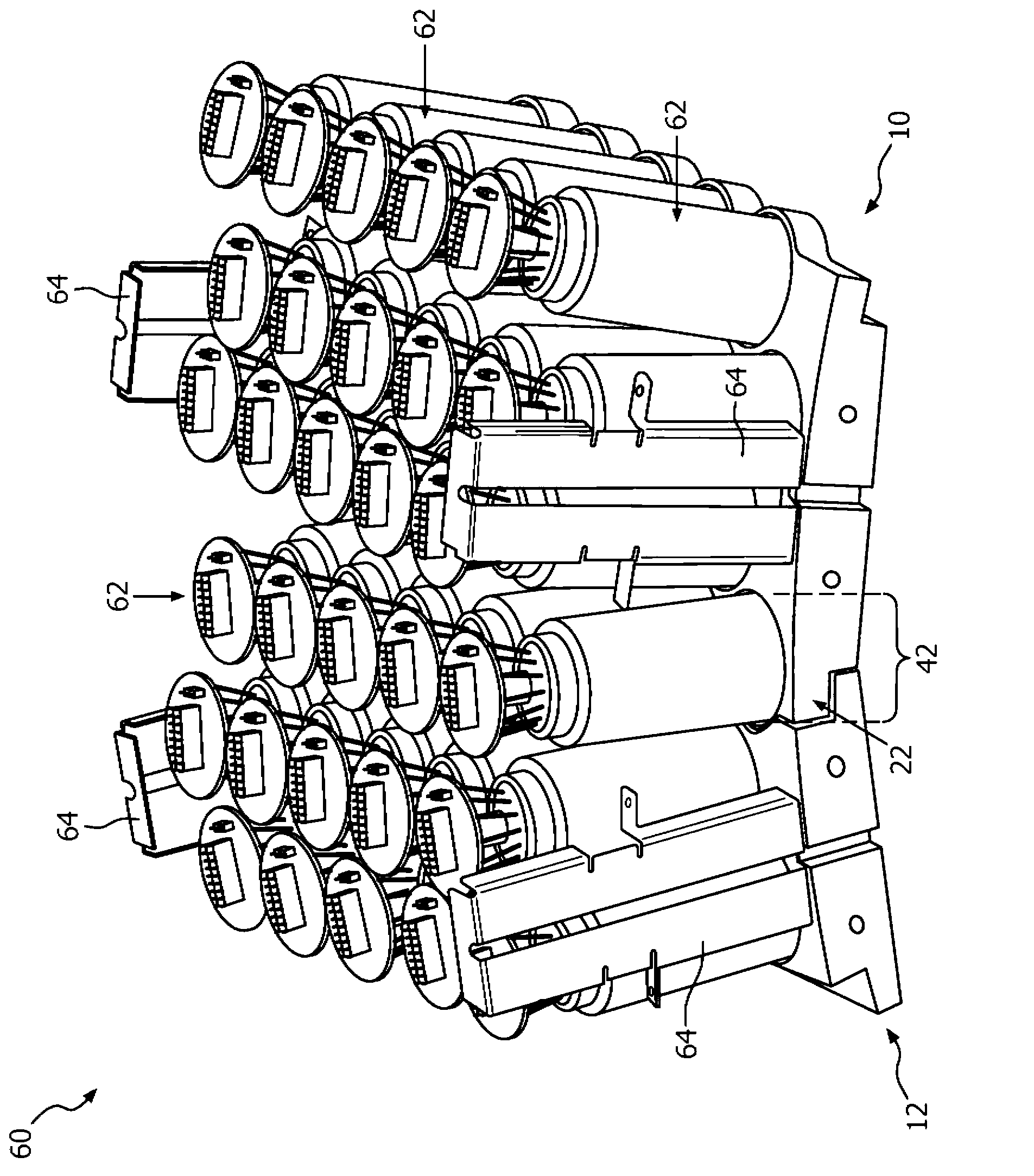 Pet detector modules utilizing overlapped light guides