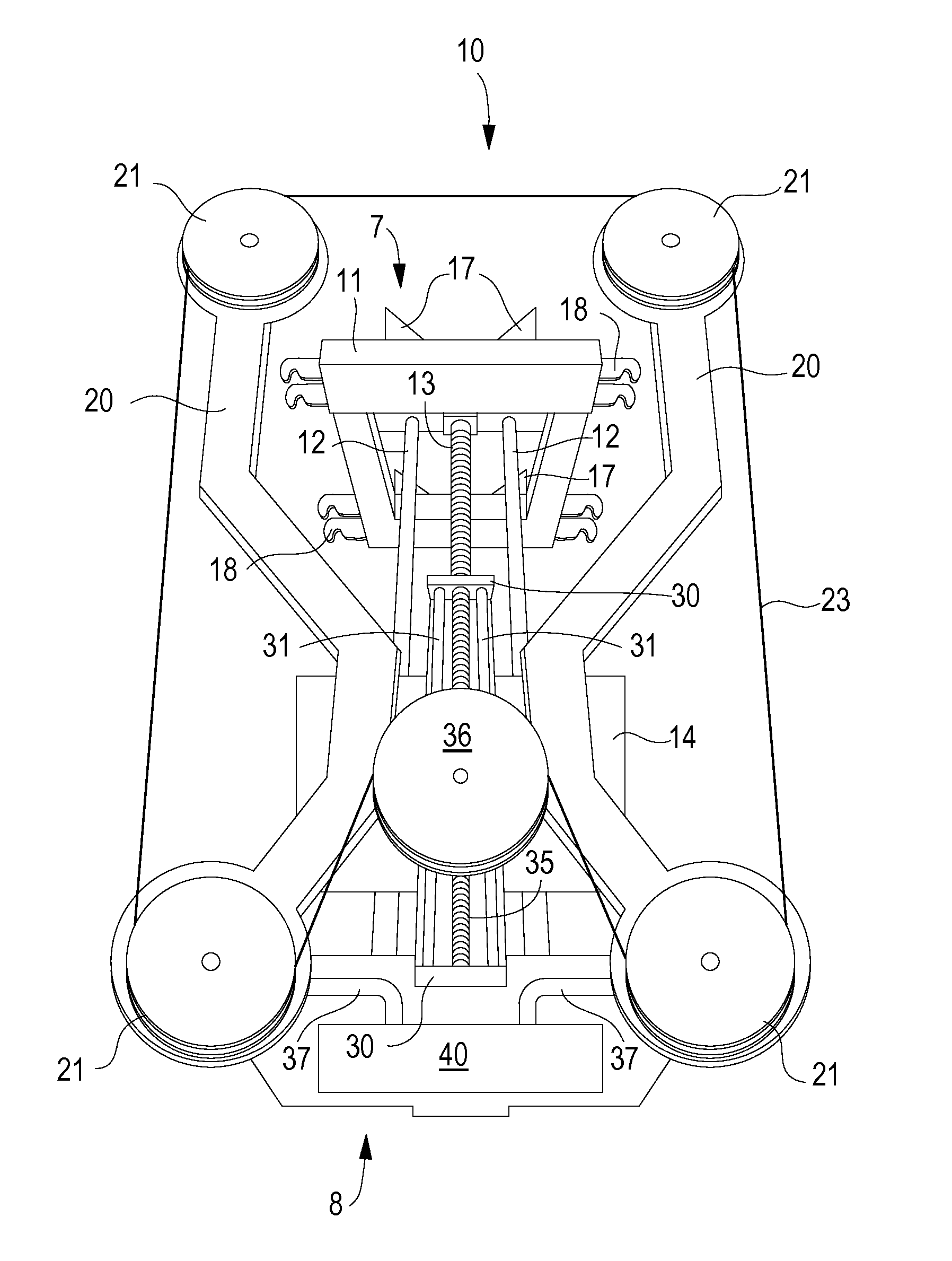 Underwater diamond wire saw assembly