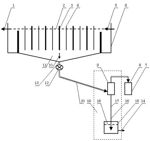 Vacuum cutting method and device for vacuum suction of anode mud from cell bottom