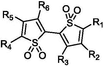 Thiophene oxide derivative and organic light-emitting device thereof