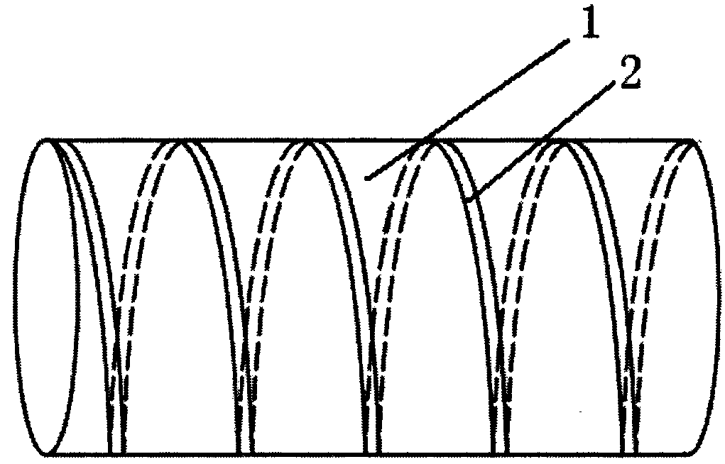 A high-efficiency metal saw blade for licker-in