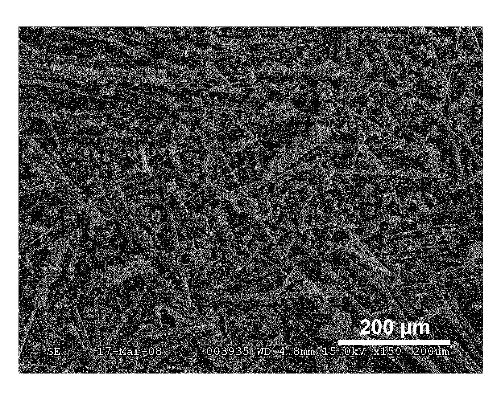 Fibrous substrate-based hydroprocessing catalysts and associated methods