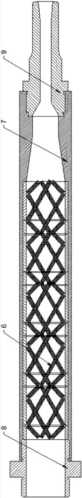 Material mixing device for injection moulding equipment