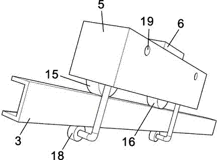 Novel solar photovoltaic panel cleaning device