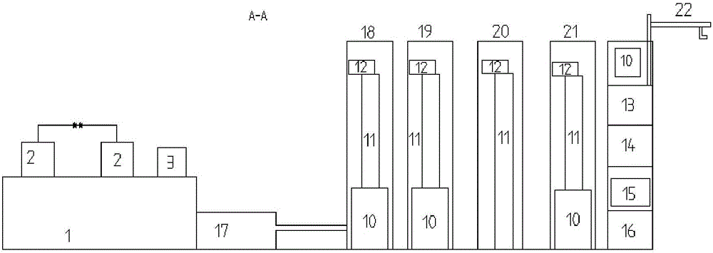 Rock debris drying treatment and slurry purification system