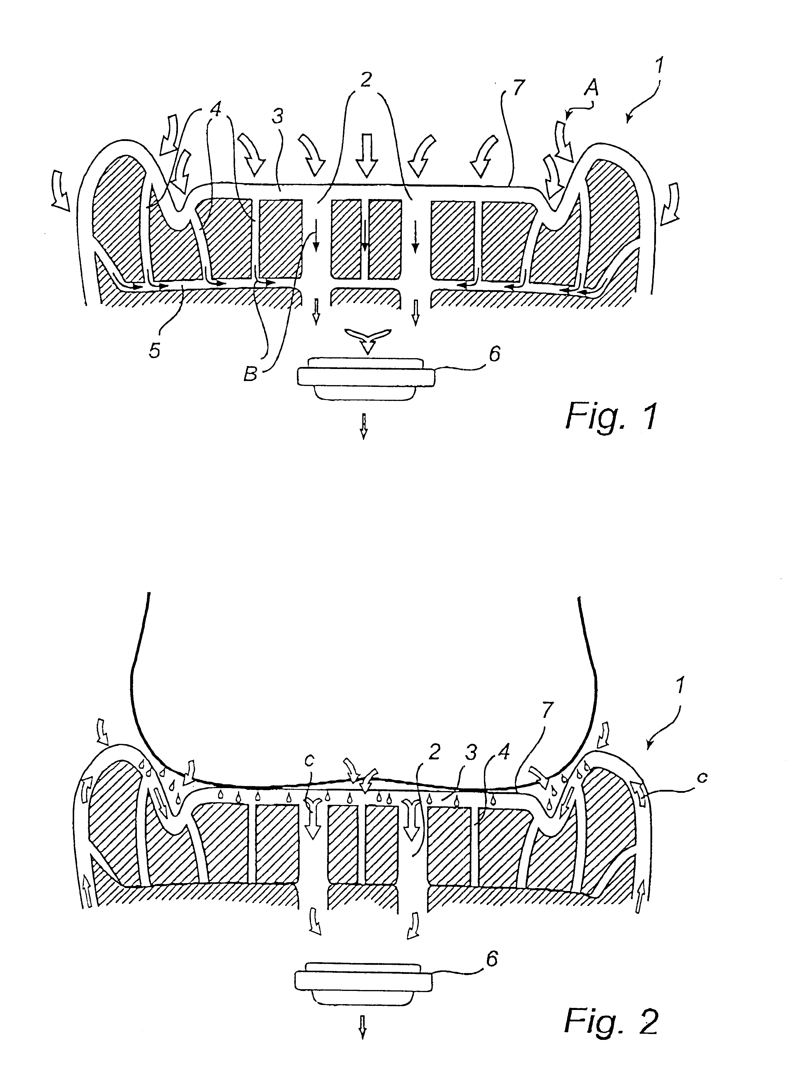 Ventilation seat