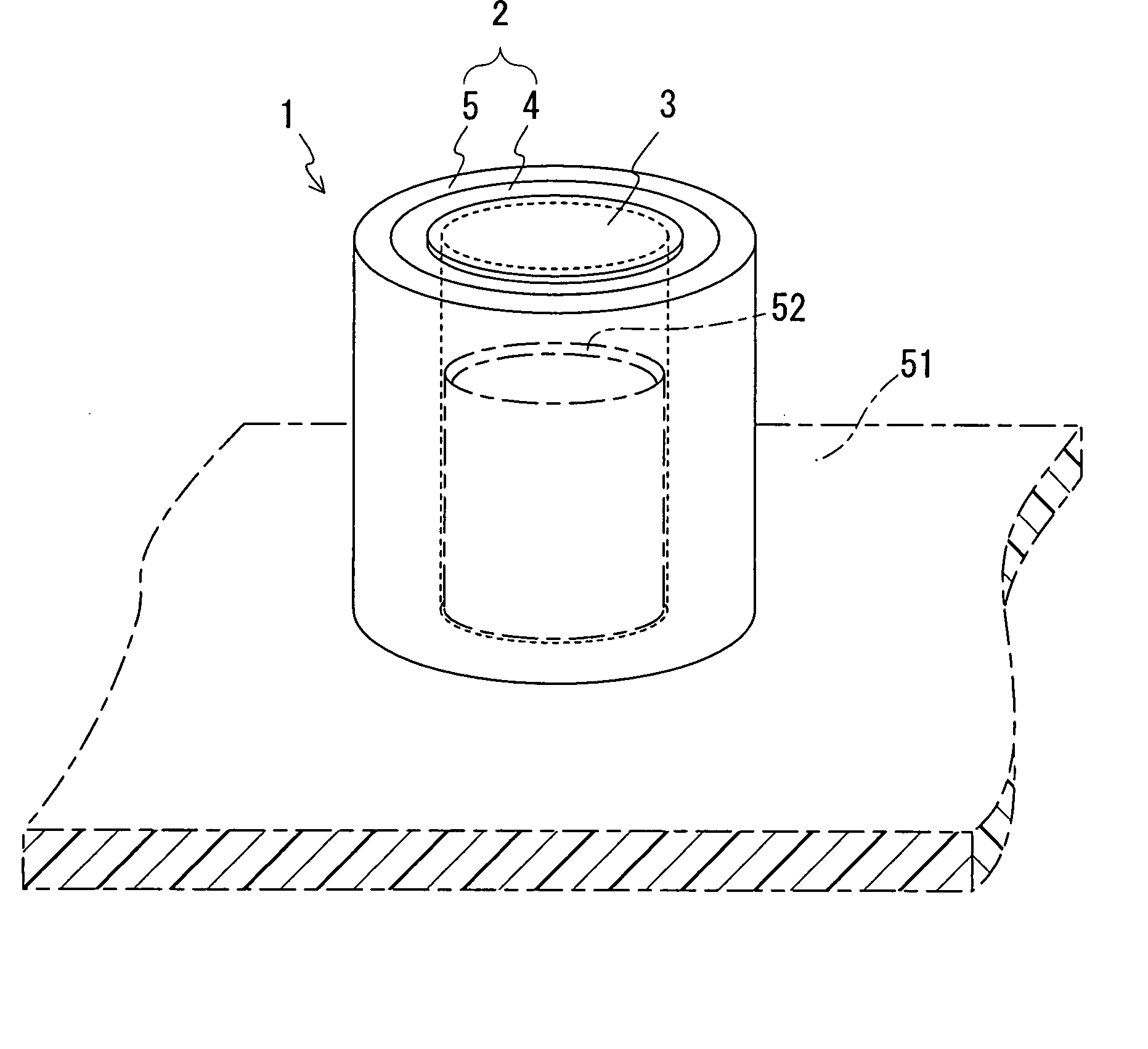 Permeable Member, And Permeable Casing And Electrical Component Using The Same