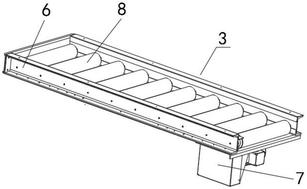 An automatic rotating upper board conveying device for circuit board processing and its working method