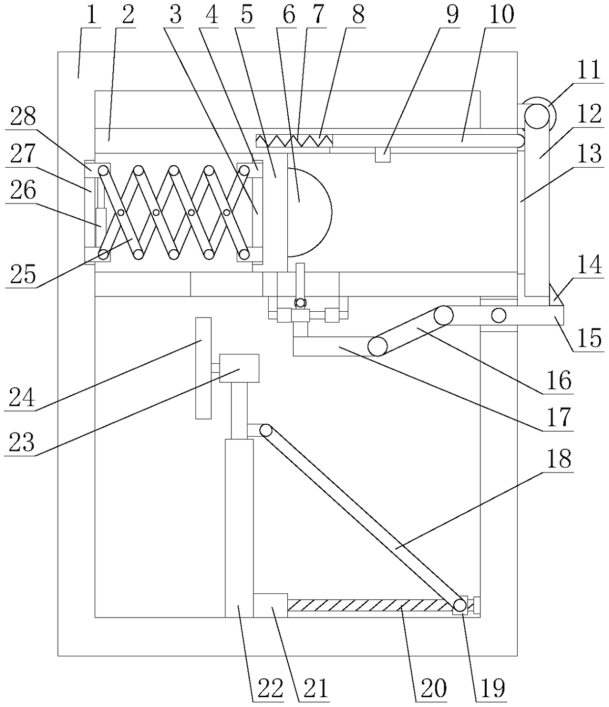 Clean face recognition device with camera protection function