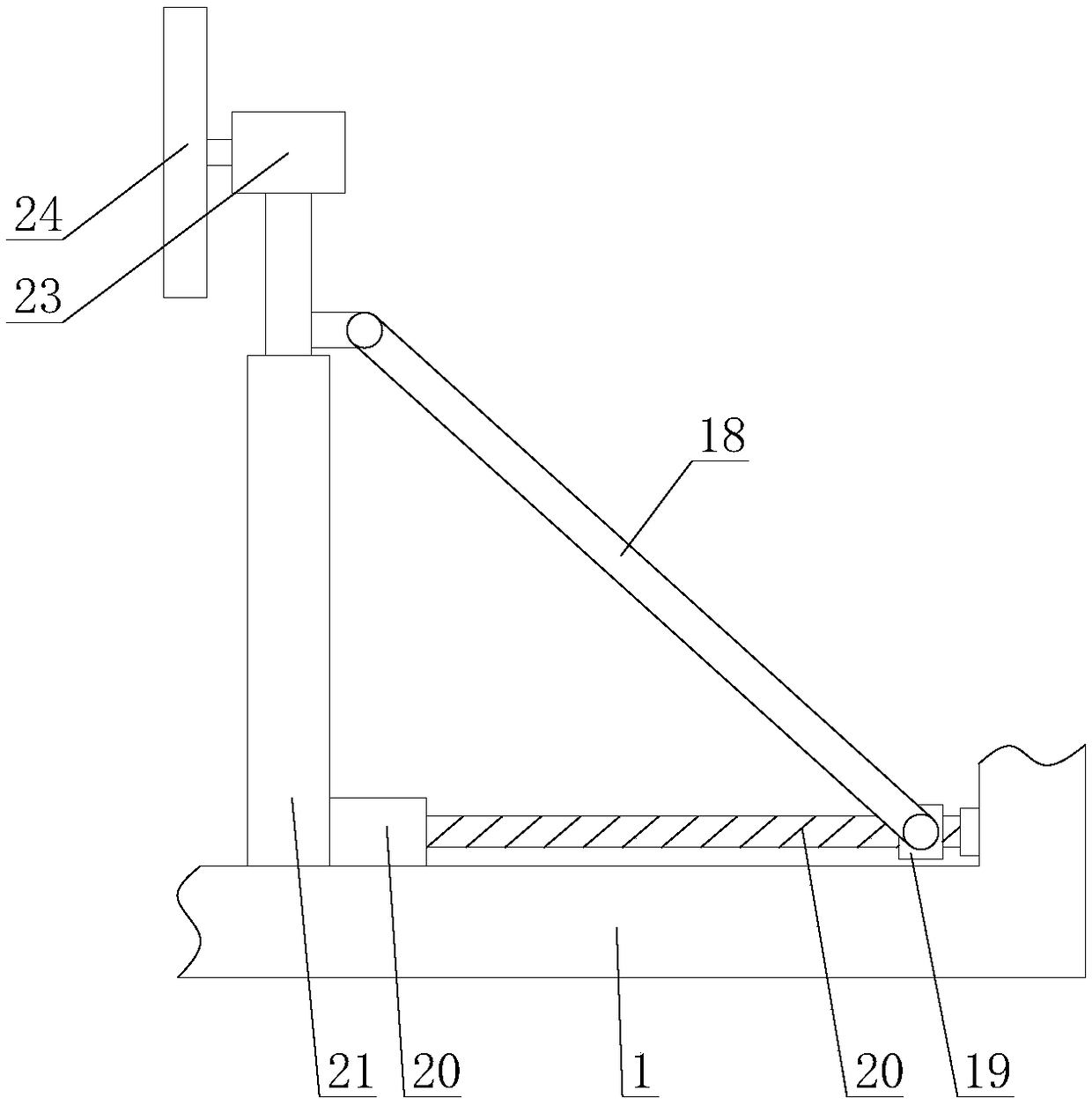 Clean face recognition device with camera protection function