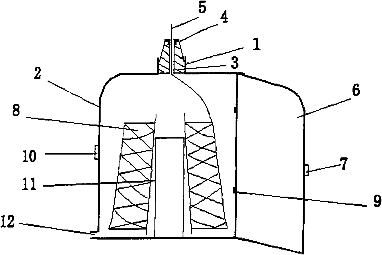 Integral yarn automatic lubricating device