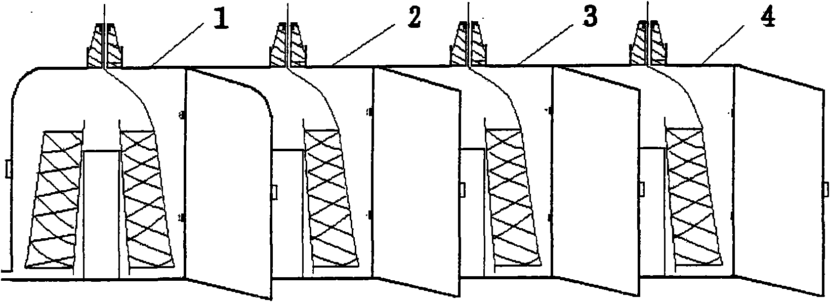 Integral yarn automatic lubricating device