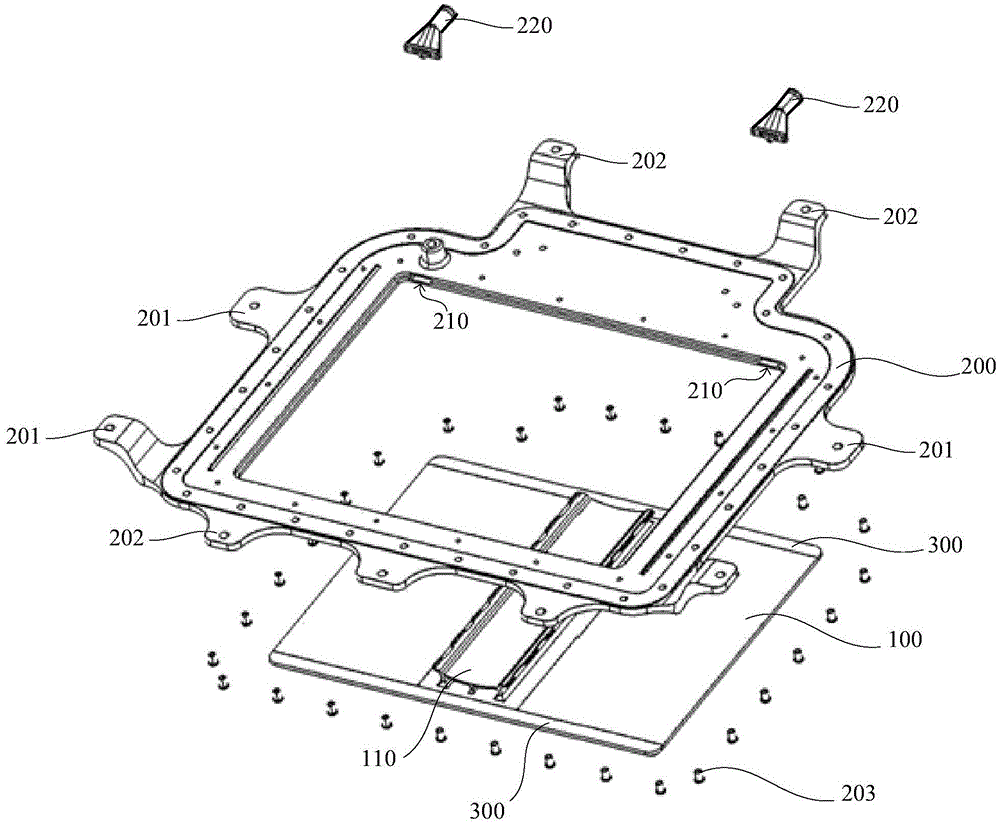 Power battery system and tray thereof