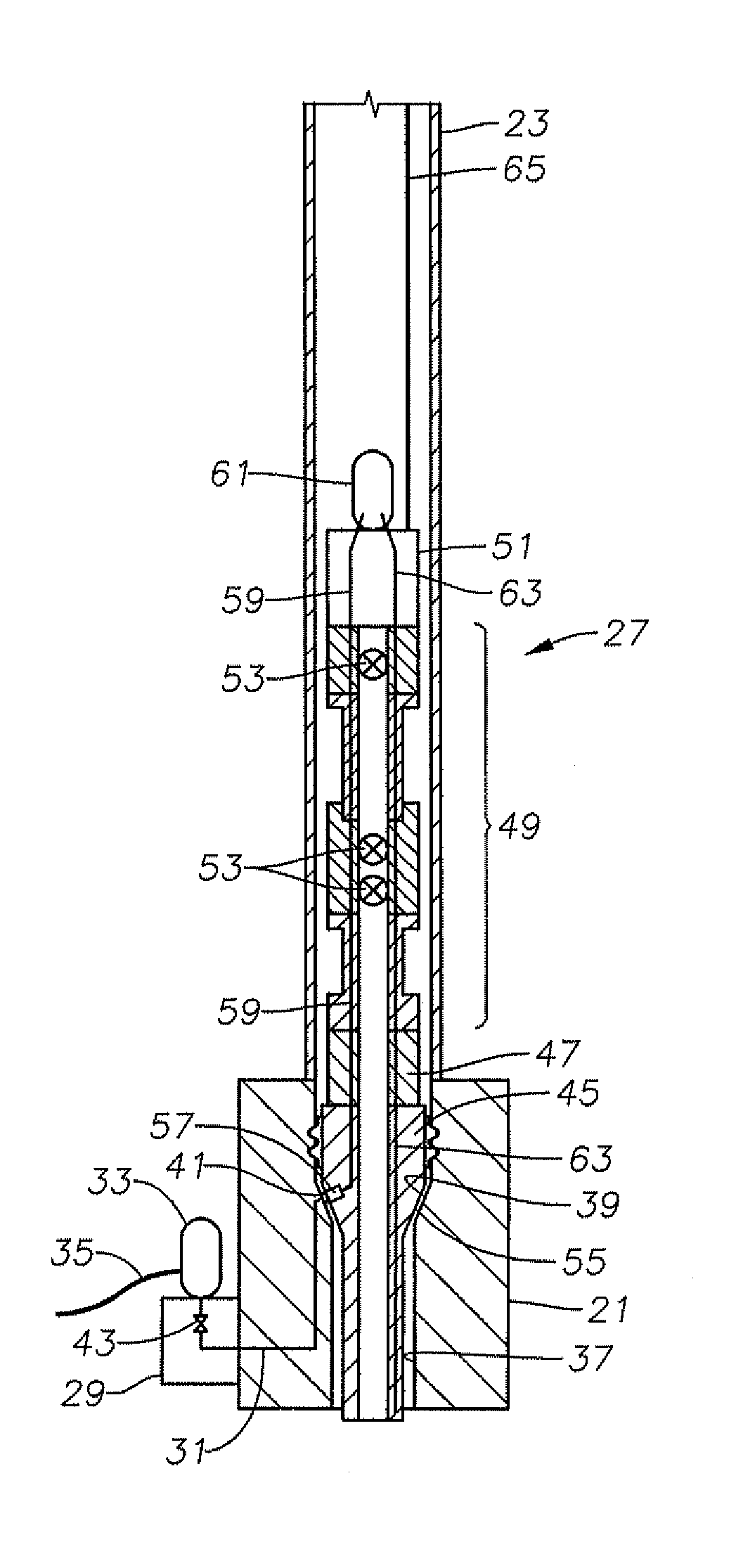 Subsea test tree control system