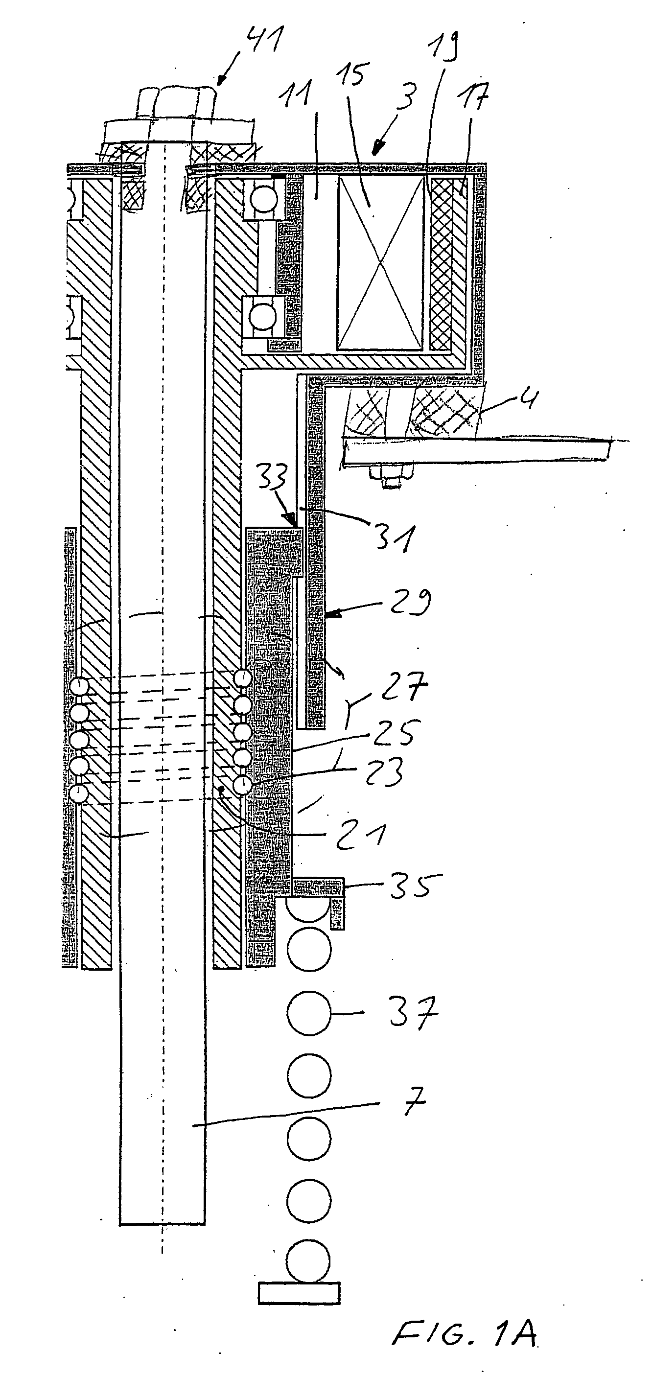 Spring support having a height-adjustable spring plate