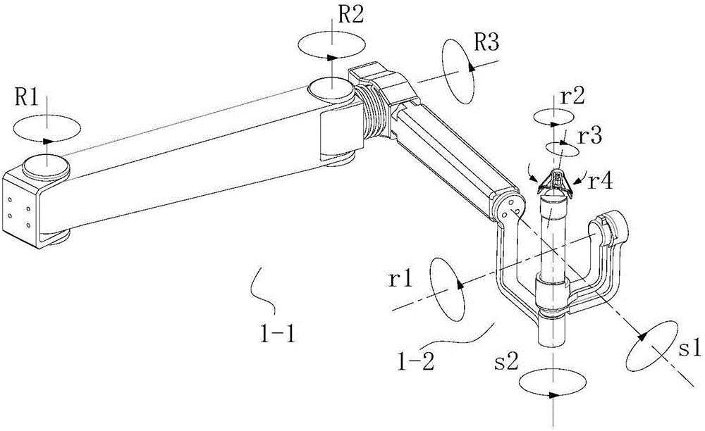 Main operation platform for minimally invasive surgery robot