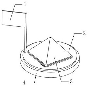 Pressure relief device for explosion-proof workshop