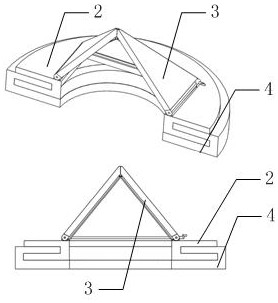 Pressure relief device for explosion-proof workshop