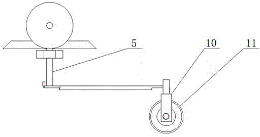 Carbon-free trolley steering gear