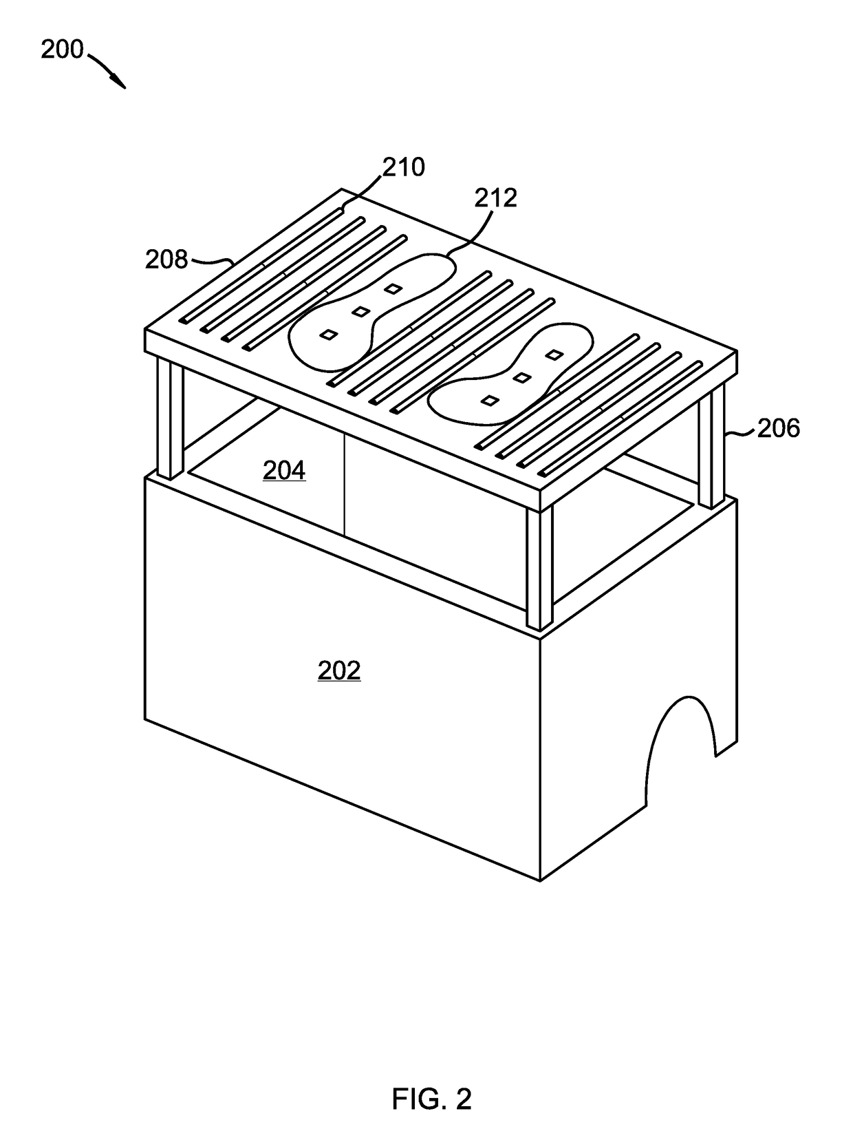 User-Identifying Adjustable Smart Footstool