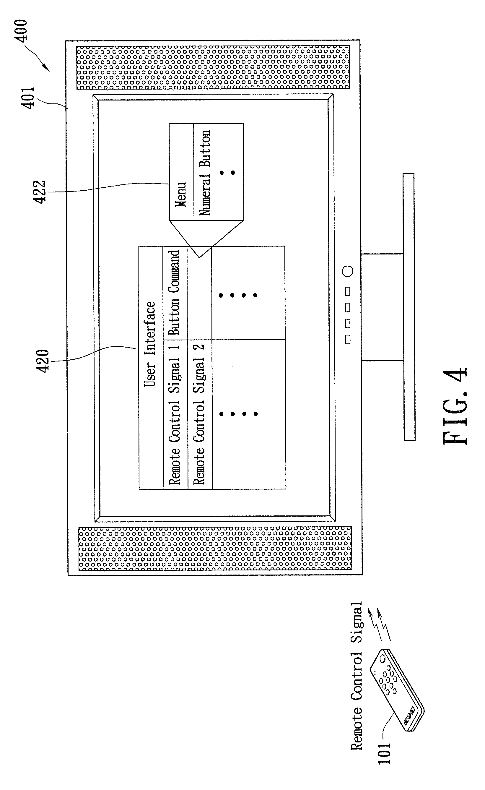 Remote controller setting module, television and remote control command setting method thereof