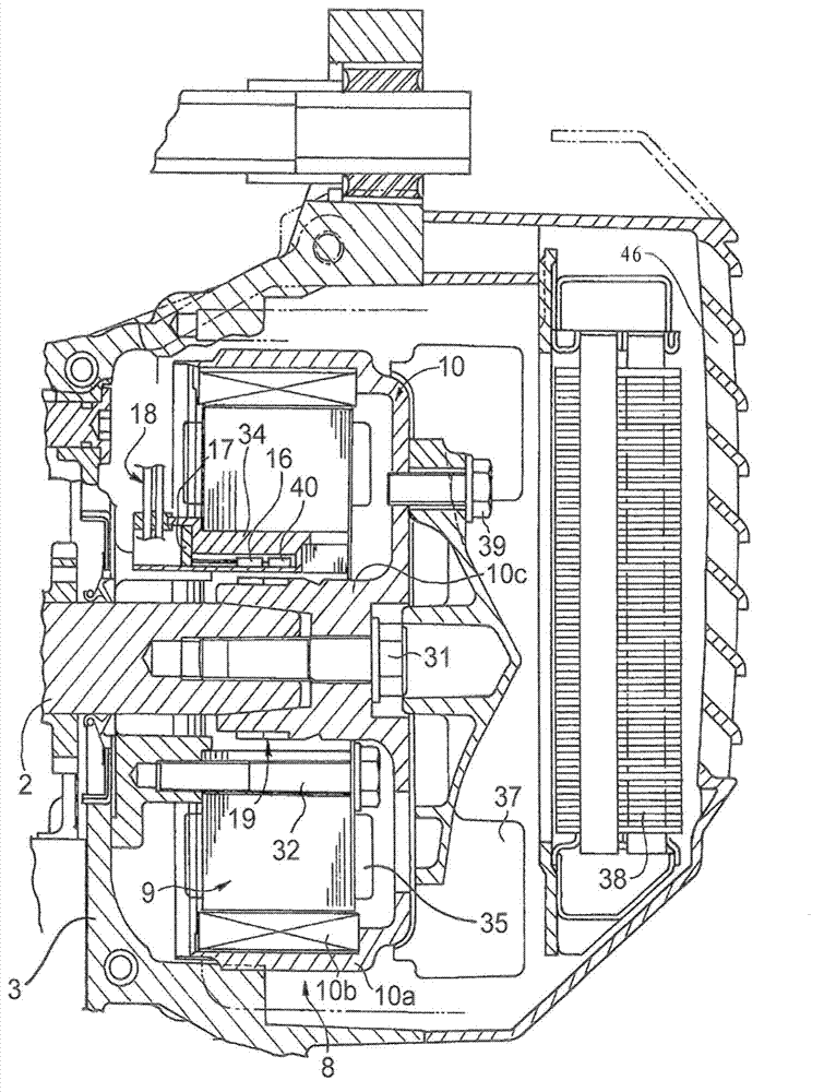 Power generation control device of idling stop vehicle