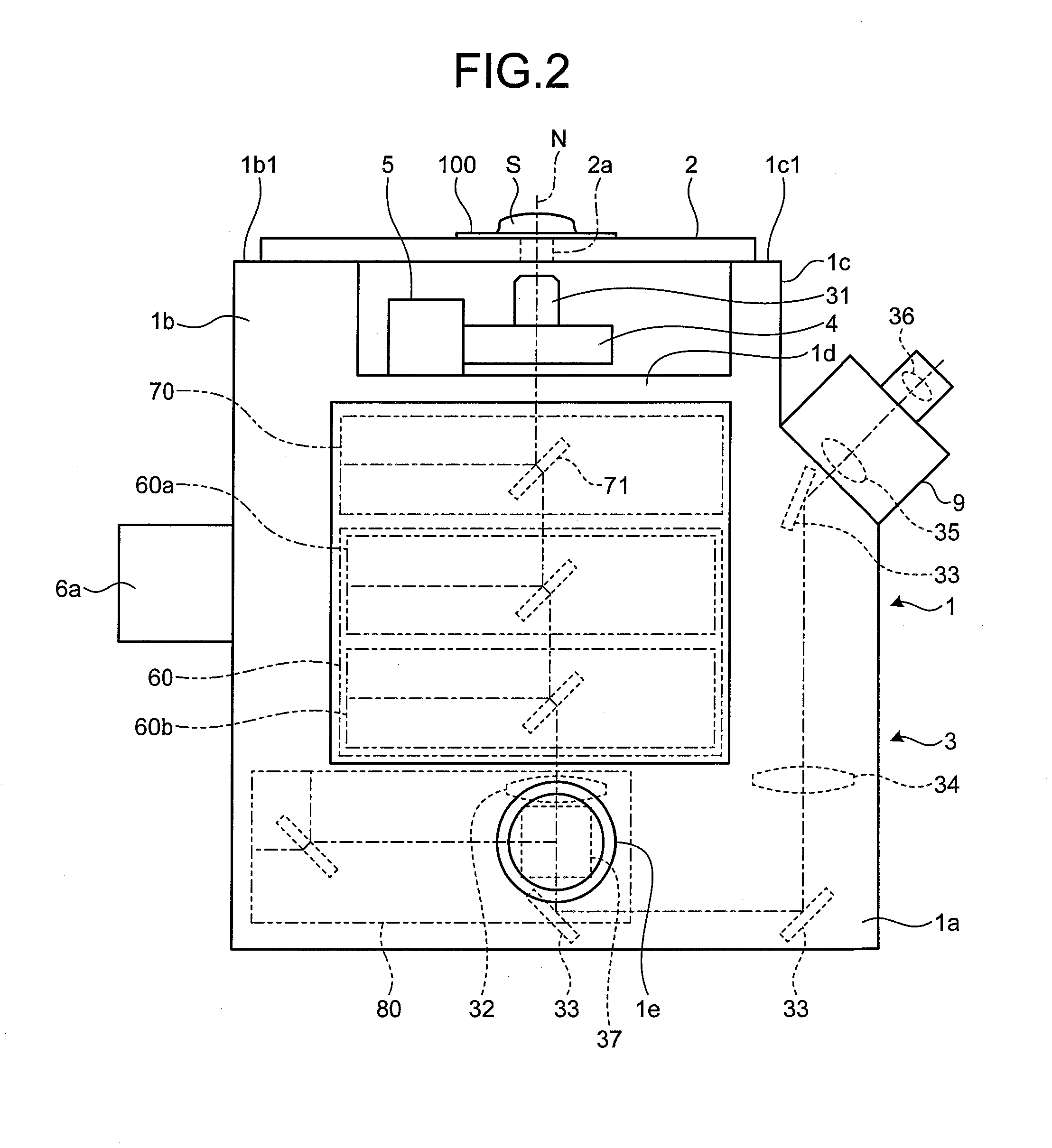 Inverted microscope system