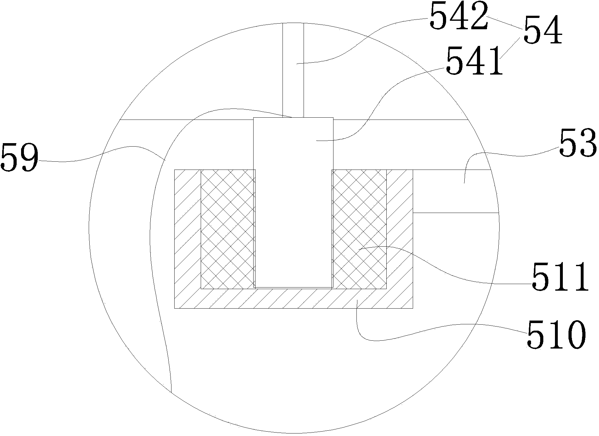 Convenient finless eel killing device