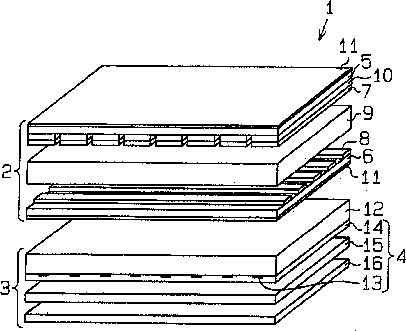 Planar luminescent illumination device including auxiliary electrode