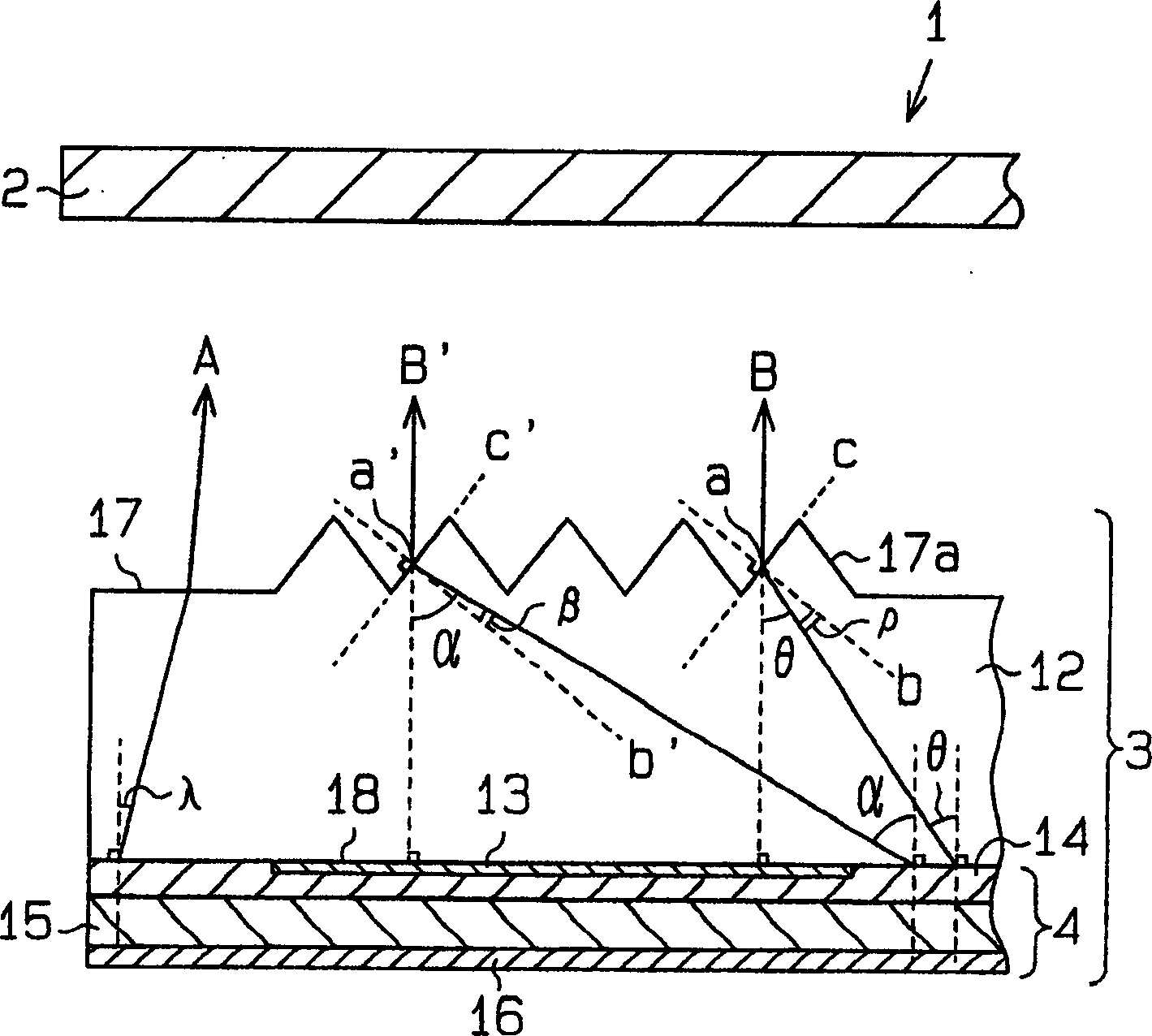 Planar luminescent illumination device including auxiliary electrode