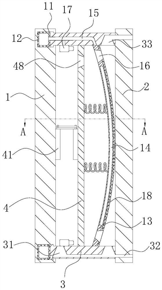 Double-layer ventilation curtain wall system