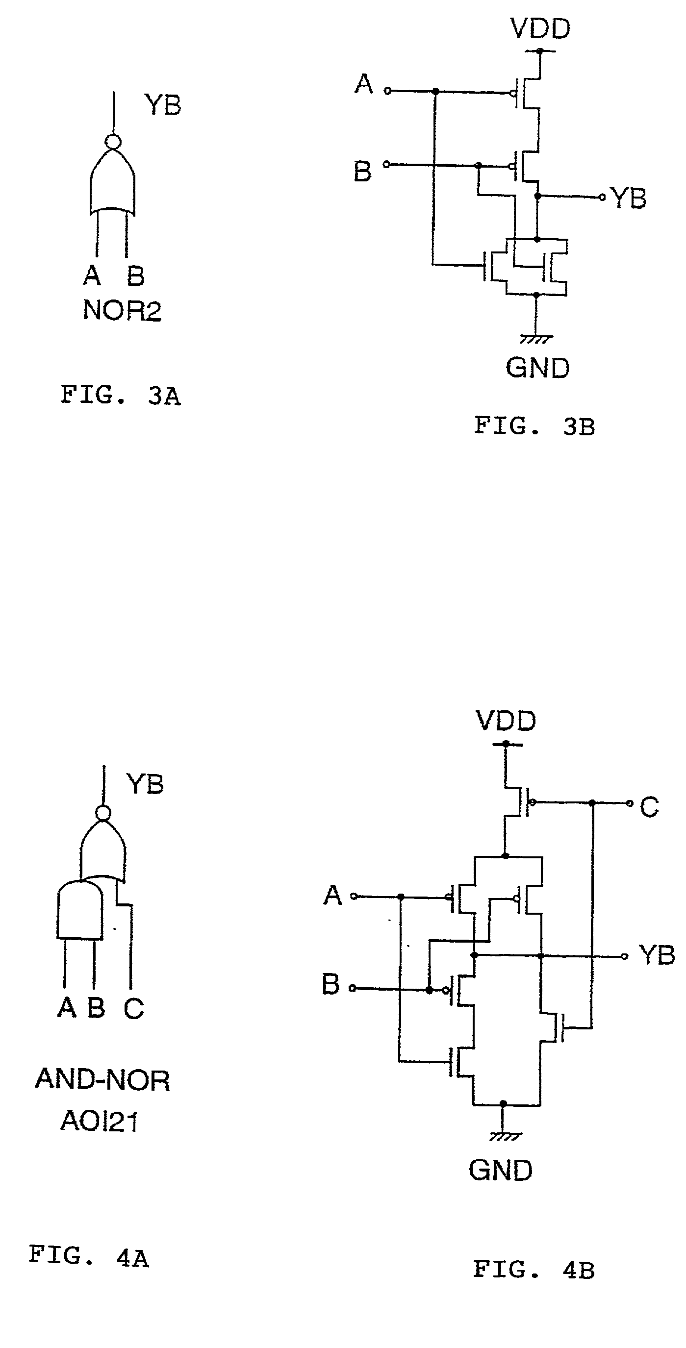 Logic gate cell