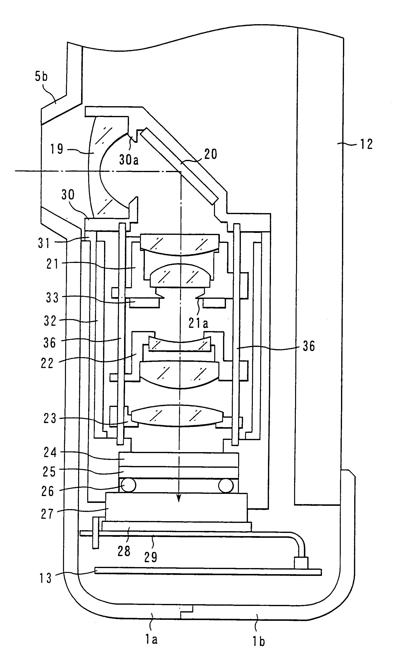 Electronic imaging device