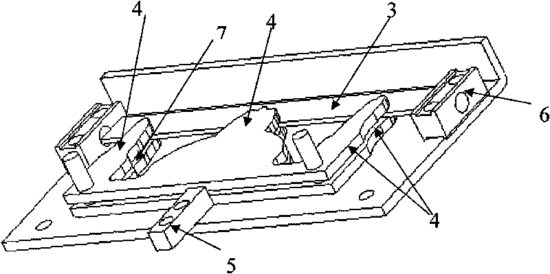 Phase shifter module based on medium loading