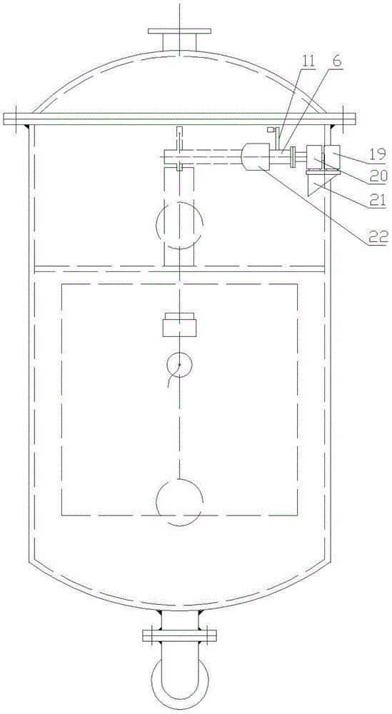 Oil well online closure metering device