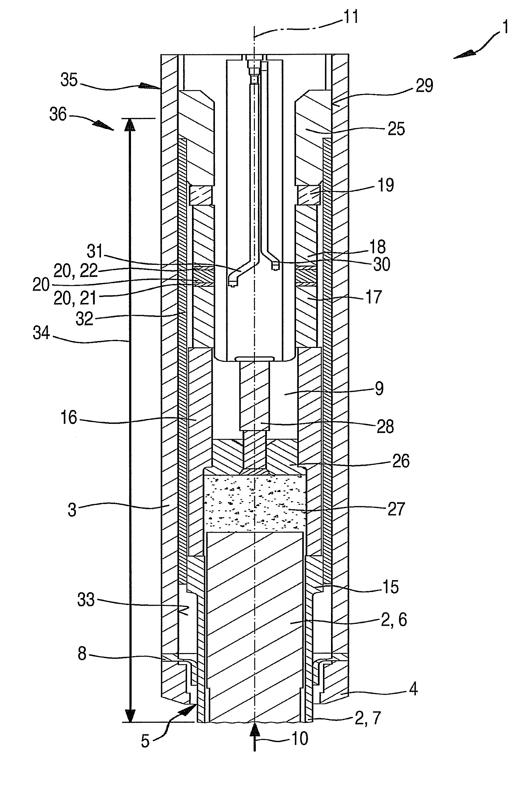 Sheathed-element glow plug