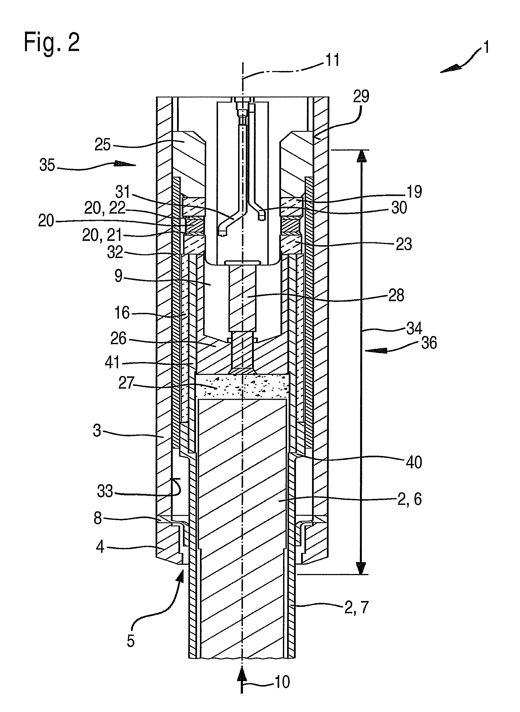 Sheathed-element glow plug