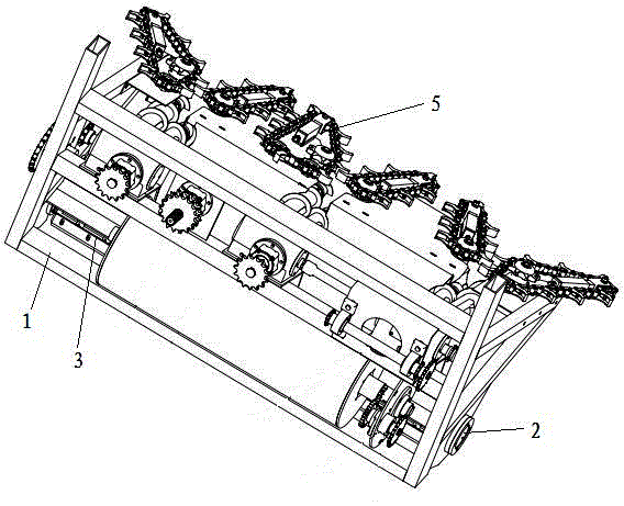 corn harvester header