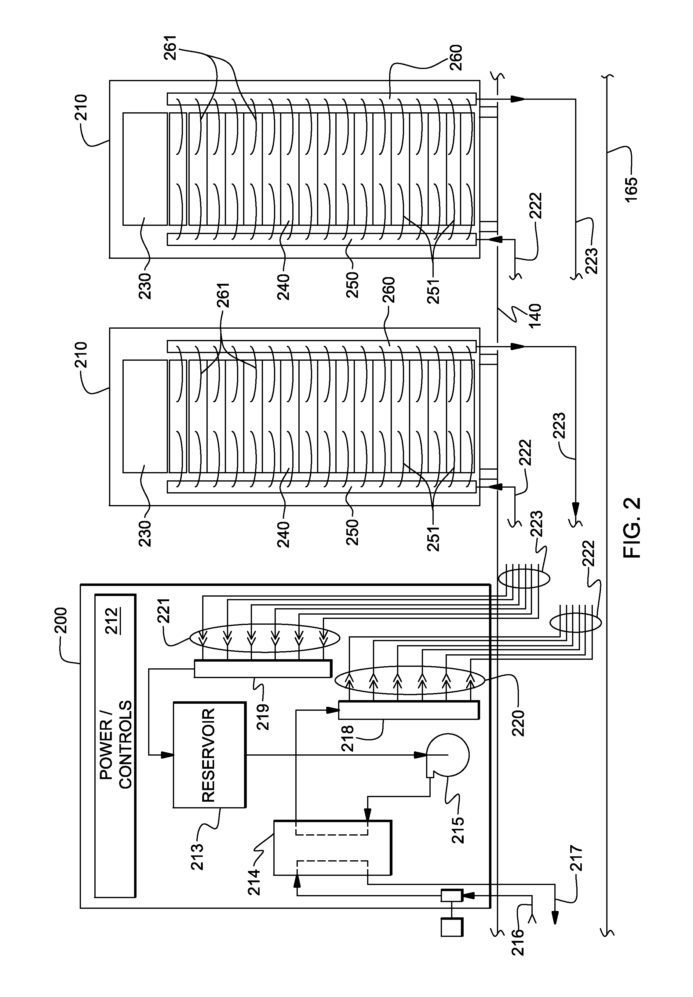 Coolant-cooled heat sink configured for accelerating coolant flow