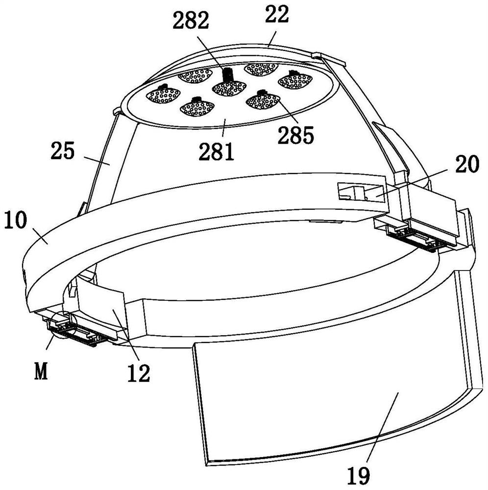 Intelligent bionic head physical therapy device based on neurology clinic