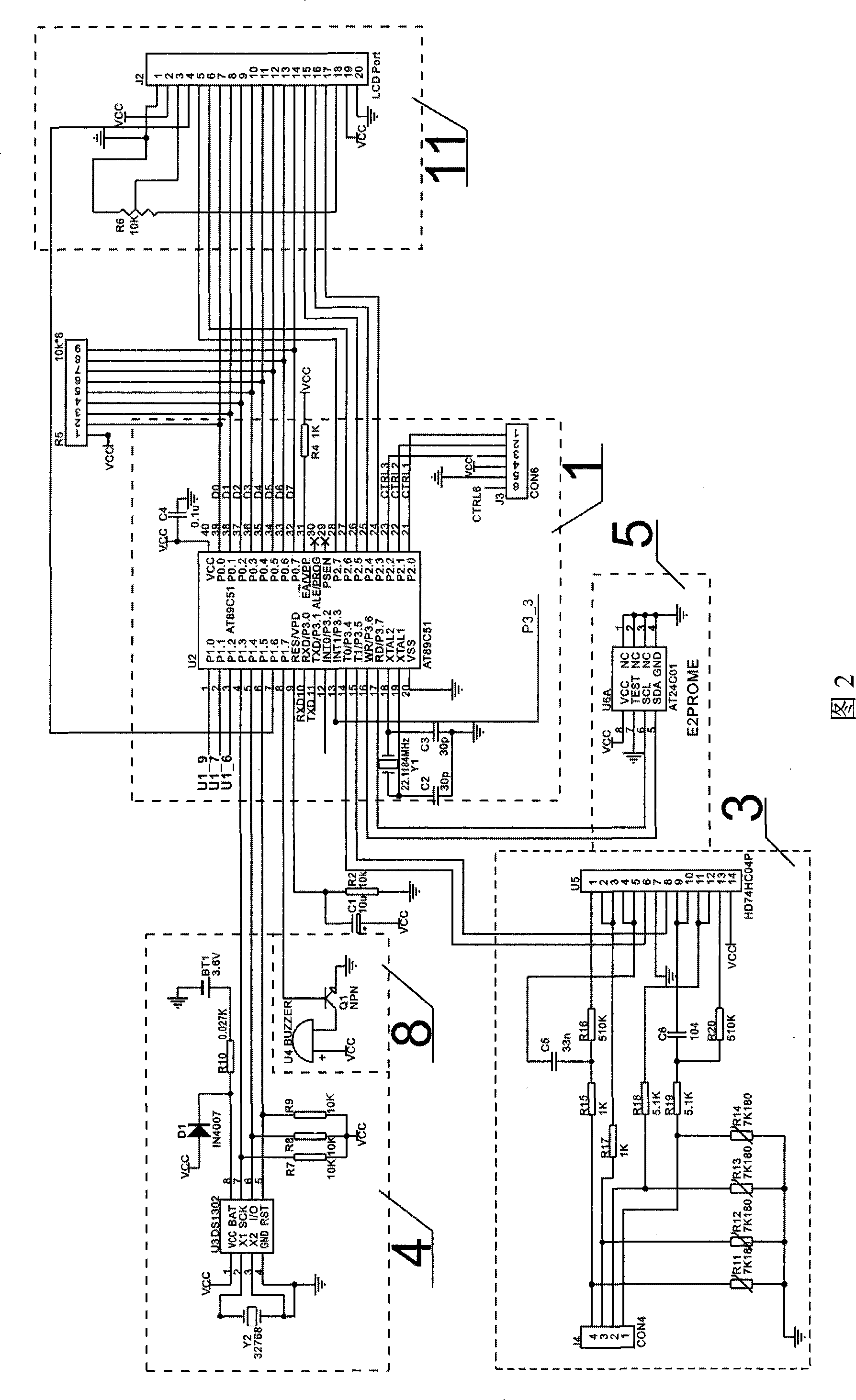 GSM water heater intelligent observe and control instrument